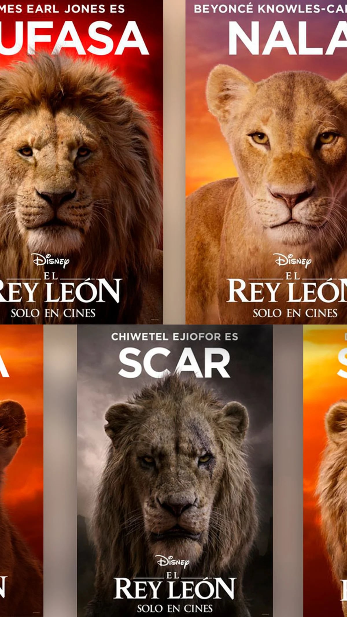 El Rey León': Quién es quién en el nuevo live action de Disney