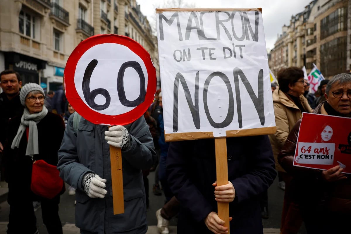 Crisis En Francia La Huelga De Trabajadores Por La Reforma Jubilatoria
