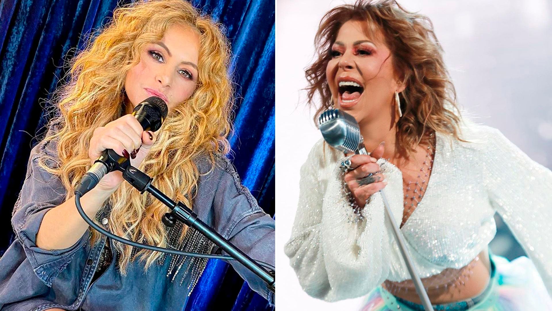 Paulina Rubio and Alejandra Guzman