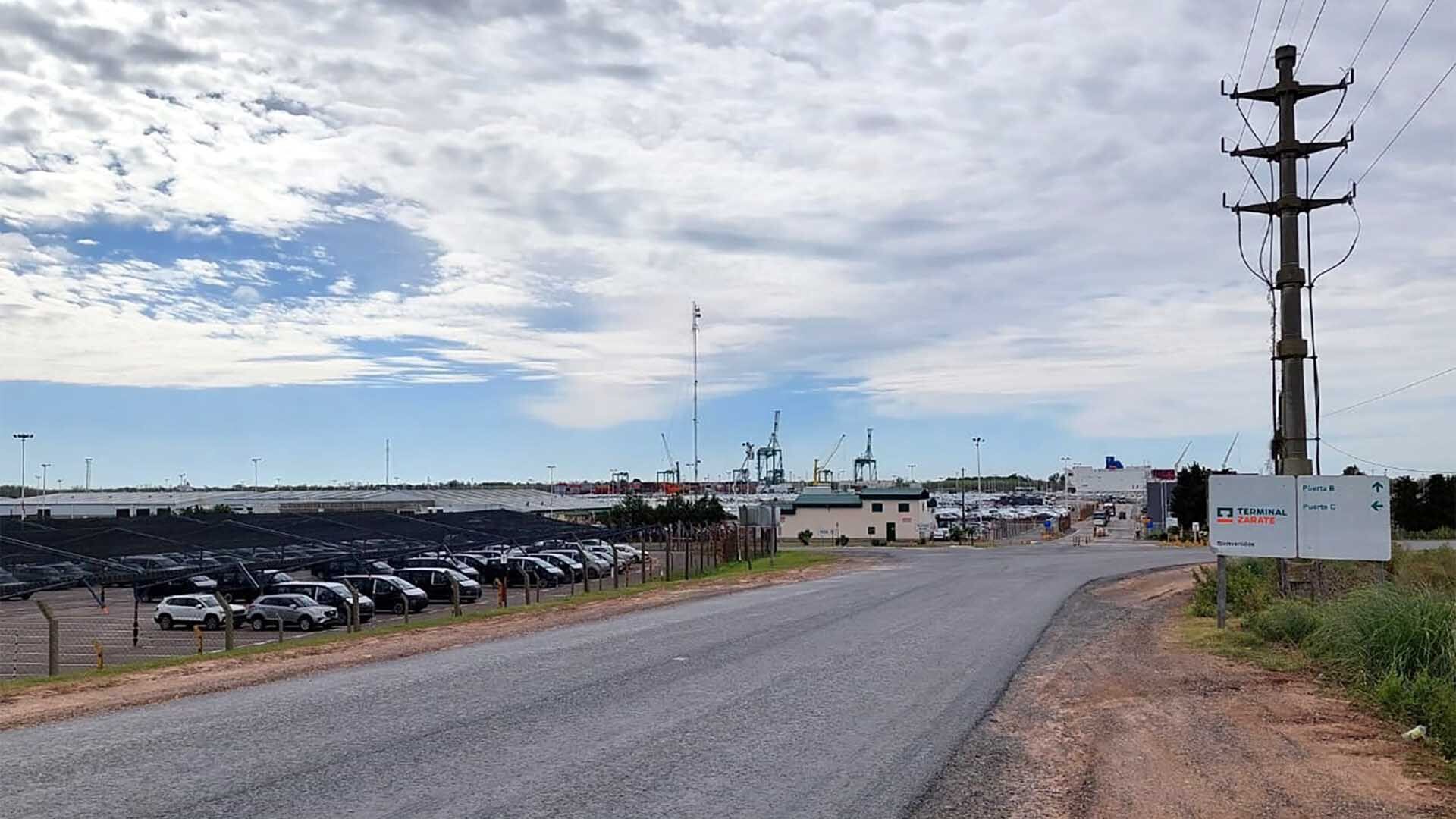 La Terminal Zárate es el lugar al que llegan los autos que entran al país, y también los que se exportarán. Hoy con más los que salen y pocos los que entran