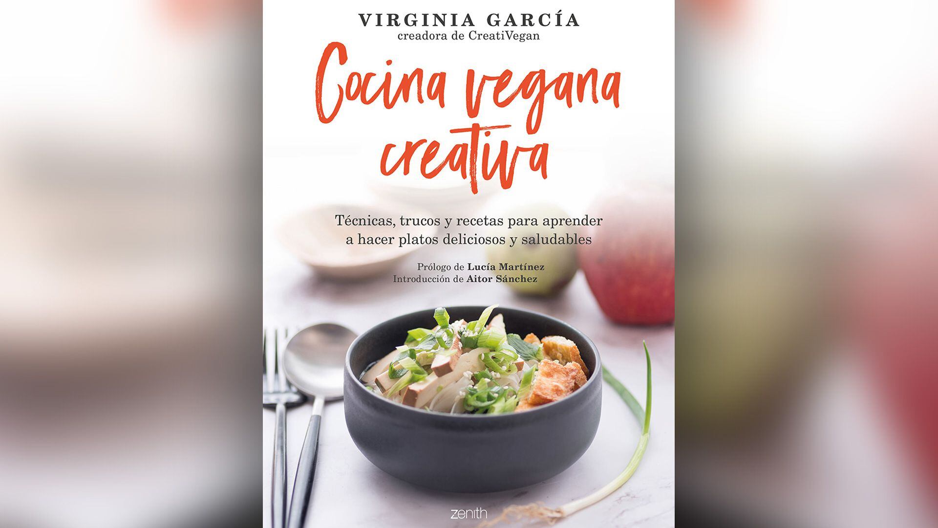 “Cocina vegana creativa” de Virginia García