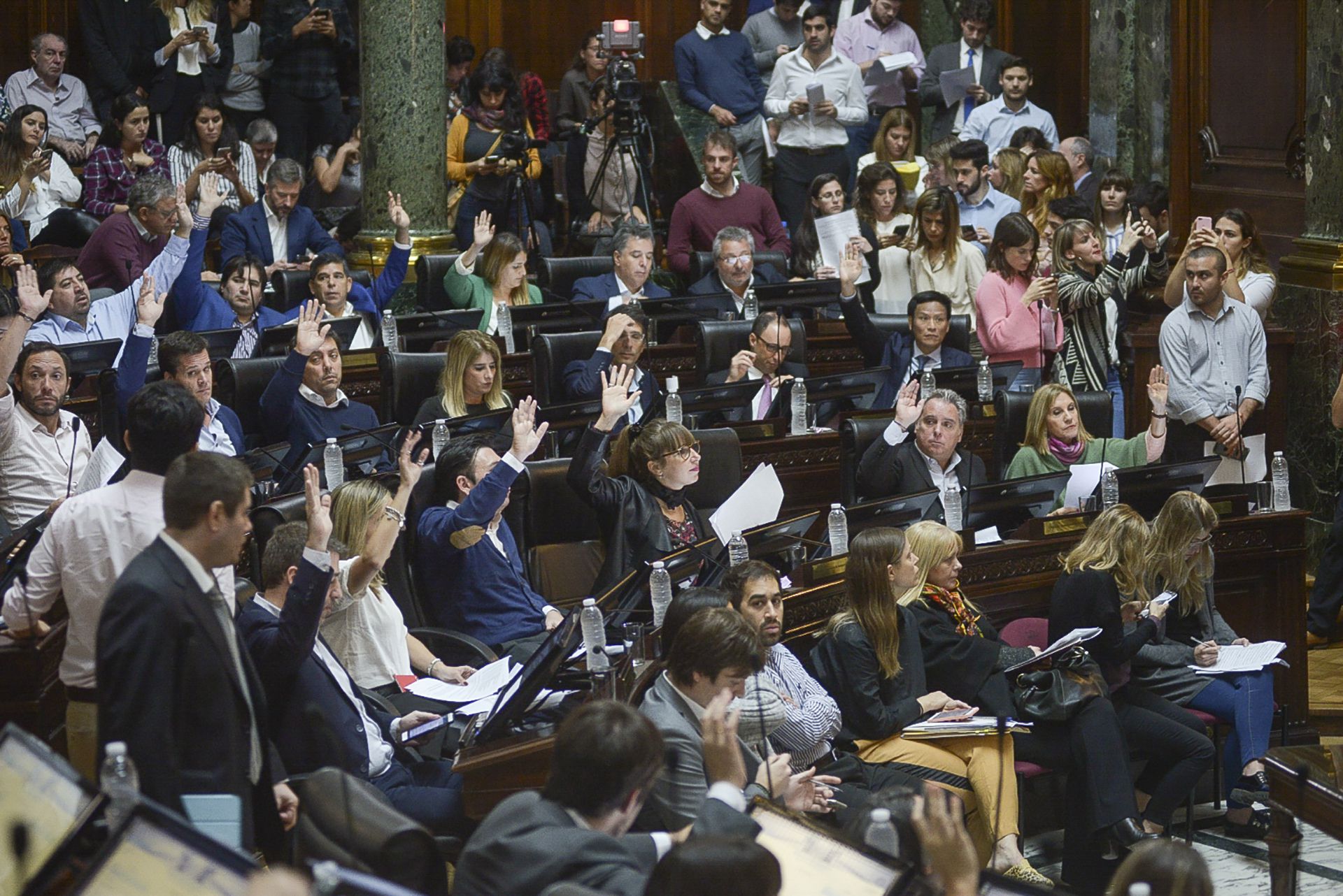 Legislatura porteña. Foto: NA