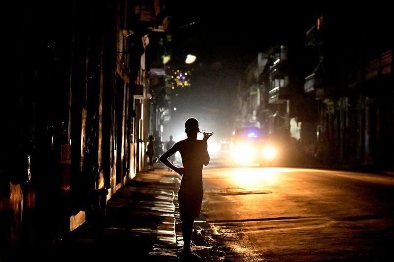 La situación es resultado de una avería en la central Antonio Guiteras, una de las más grandes de la isla, ubicada en Matanzas (REUTERS/Norlys Perez)