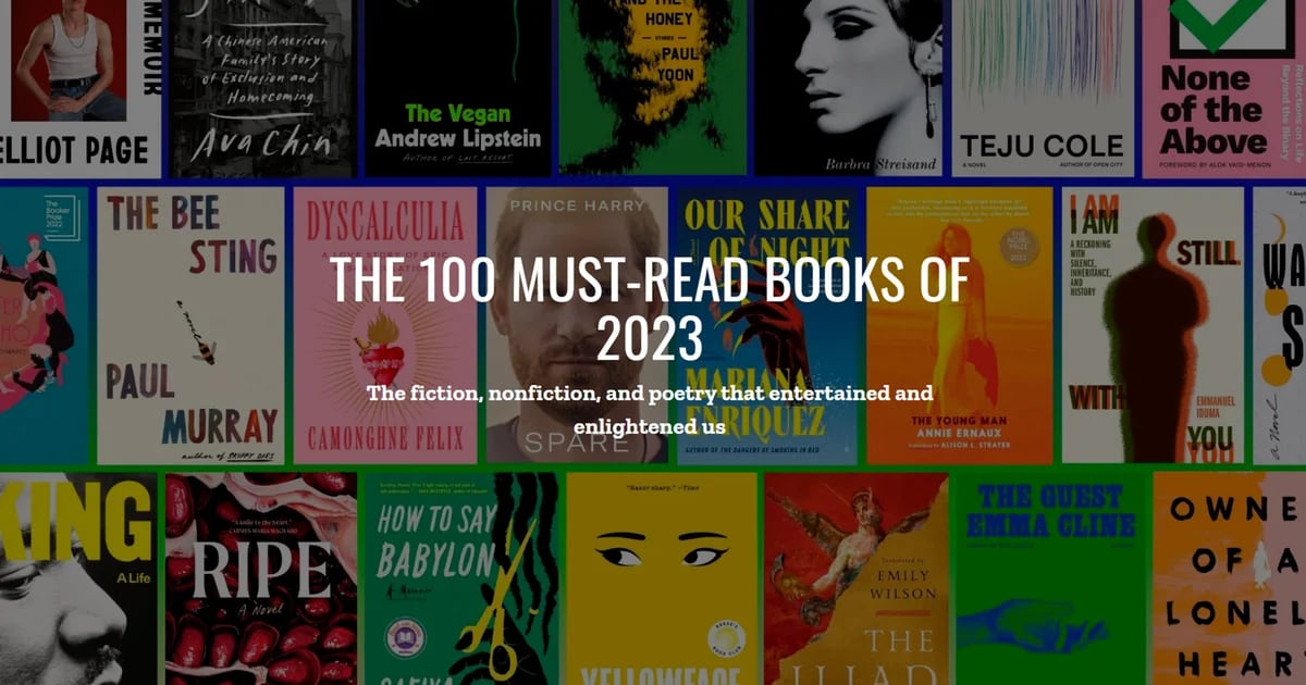El único libro argentino que ingresa al ranking de los 100 mejores libros de 2023, según la revista Time.
