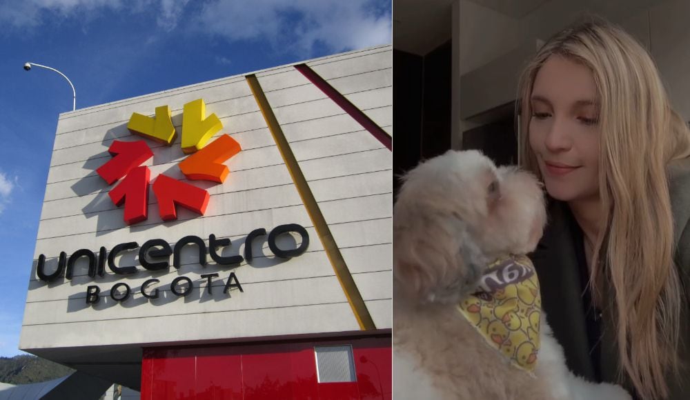 Presentadora denunció que no dejaron entrar a su perro a plaza de comidas  de Unicentro y encendió el debate - Infobae