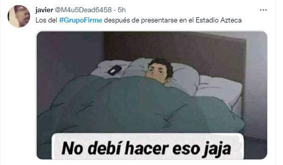 Los mejores memes que dejó la noticia de Grupo Firme en el medio tiempo de  la NFL - Infobae