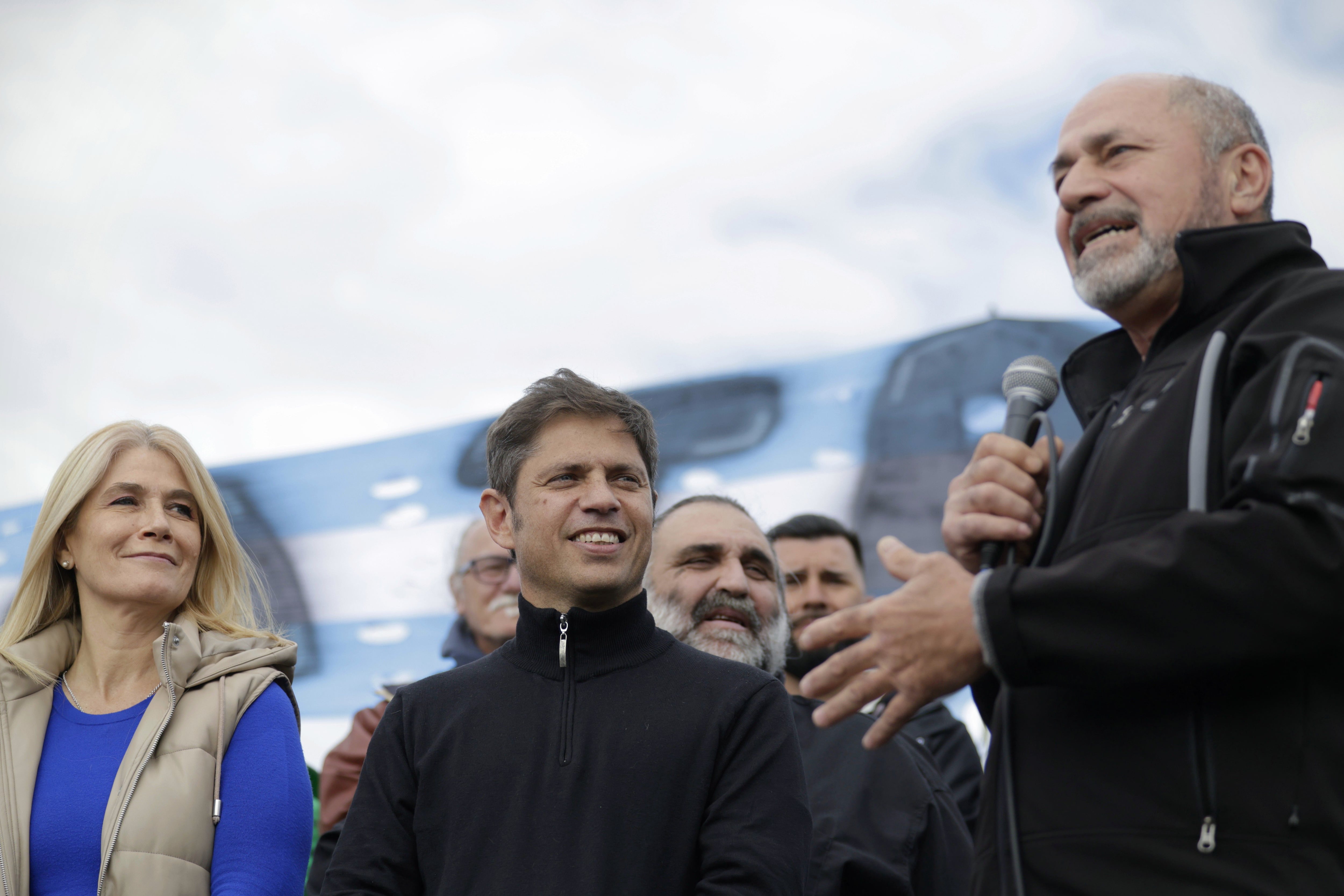 Axel Kicillof acto en Ensenada