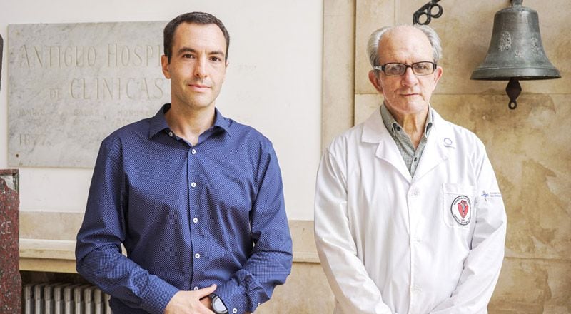 Gustavo Bustamante y Gustavo Frechtel, los investigadores principales de MicrobiAr, unieron sus proyectos para conformar este gran estudio. (Imagen: gentileza MicrobiAr)
