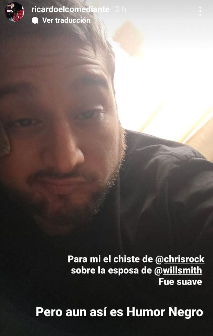 Ricardo Mendoza fühlt sich mit Chris Rock identifiziert. (Foto: Instagram)