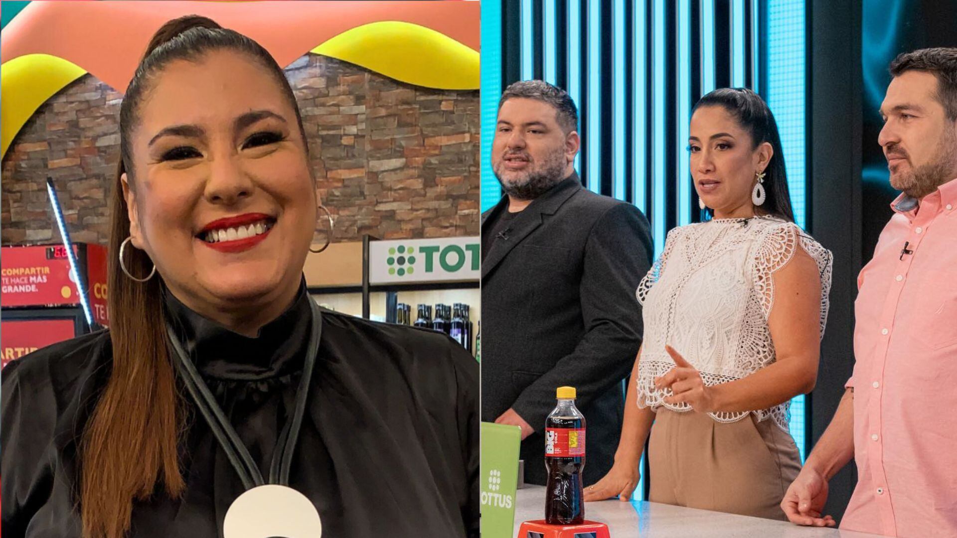 Mónica Torres defiende las críticas que hacen Javier Masías y Giacomo Boccio en ‘El Gran Chef Famosos’. Latina TV.