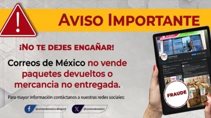 noticiaspuertosantacruz.com.ar - Imagen extraida de: https://www.infobae.com/mexico/2024/04/11/advertencia-de-correos-de-mexico-estafa-en-redes-sociales-con-mercancia-no-reclamada/