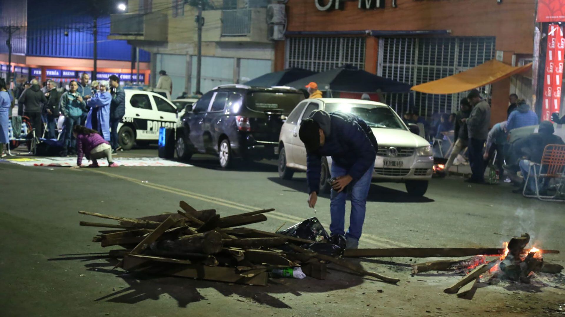 Protesta policial en Misiones