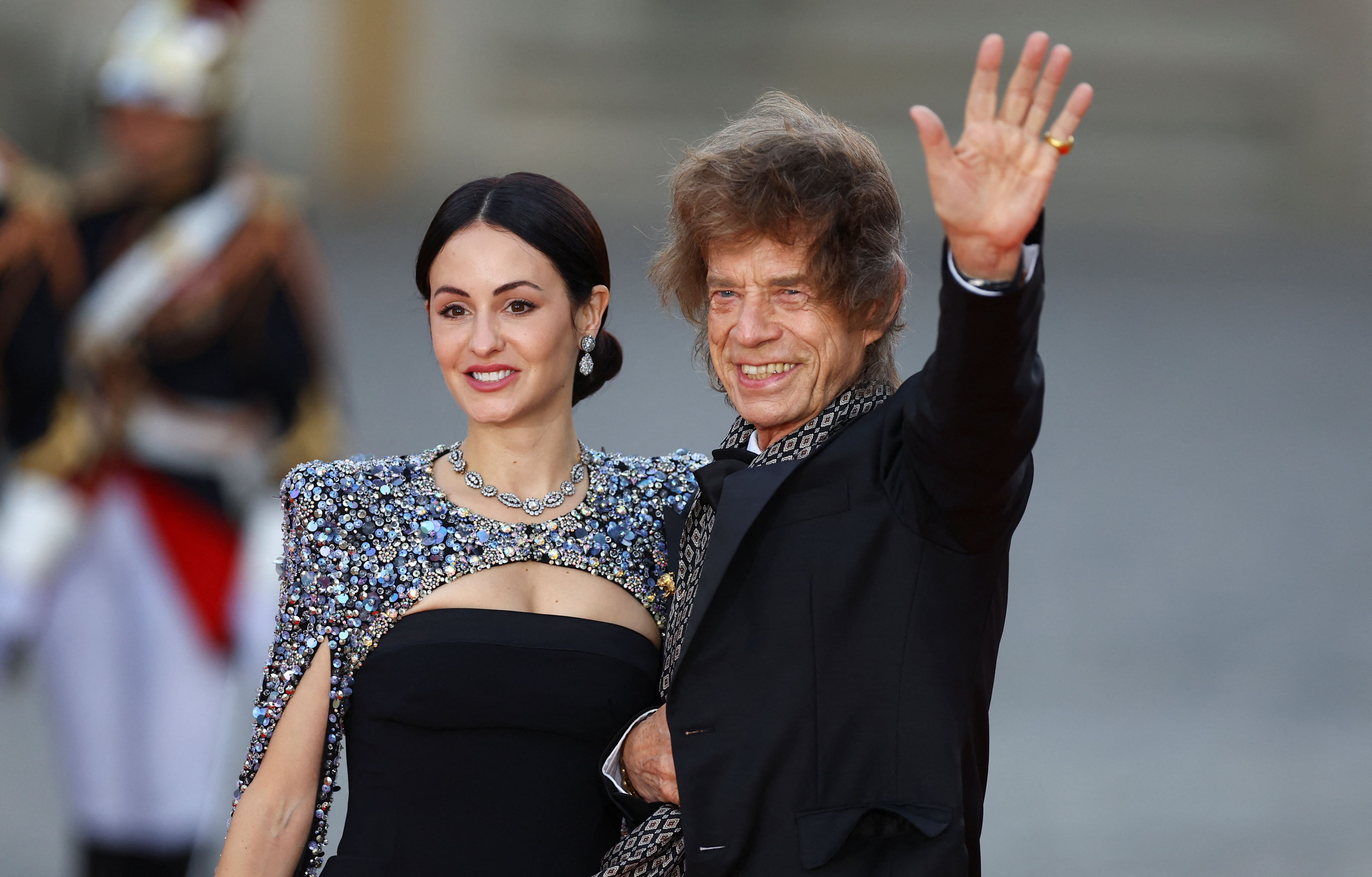 Mick Jagger y Melanie Hamrick. REUTERS/Hannah McKay