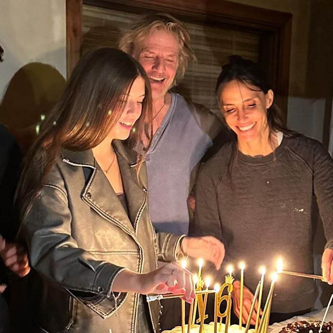 Cumpleaños India hija de Facundo Arana y María Susini