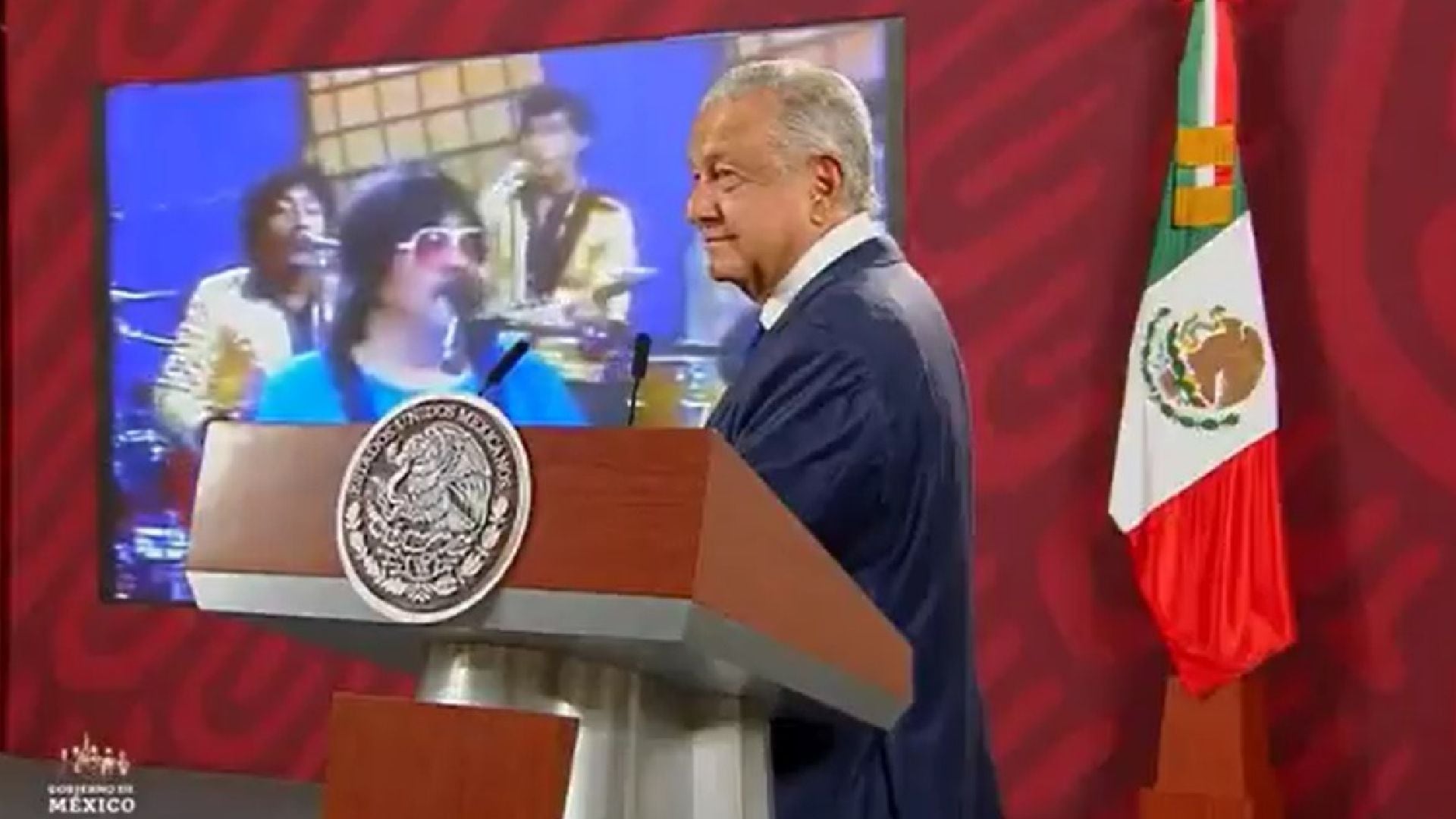 Andrés Manuel López Obrador utilizó canción del Chico Che para fijar postura sobre controversia con el T-MEC (Foto: Captura de pantalla / Gobierno federal)