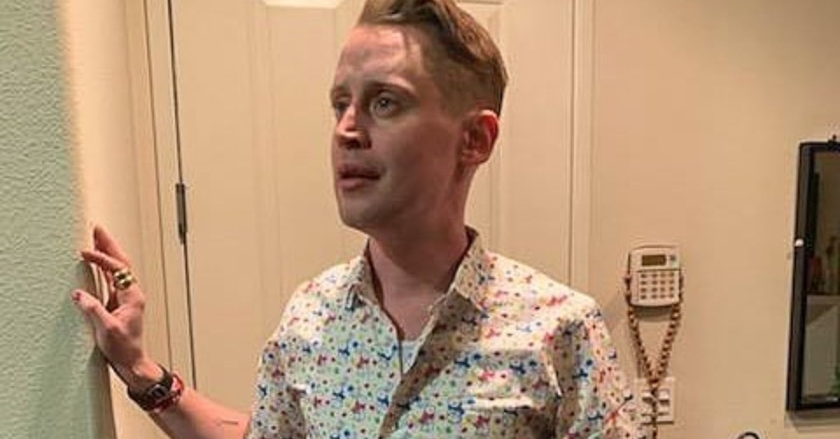 Macaulay Culkin causó sensación en Twitter con una máscara basada en «My Poor Little Angel»