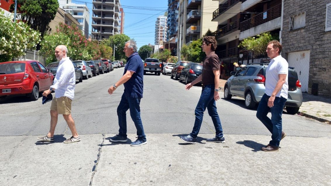 Larreta, Morales, Lousteau y santilli