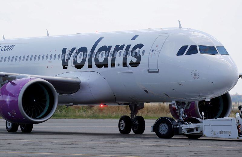 La aerolínea Volaris anunció que a partir del 21 de marzo de 2022, comenzará a volar desde el Aeropuerto Internacional Felipe Ángeles (AIFA) ubicado en Santa Lucía, Estado de México. (Foto: REUTERS / Regis Duvignau)