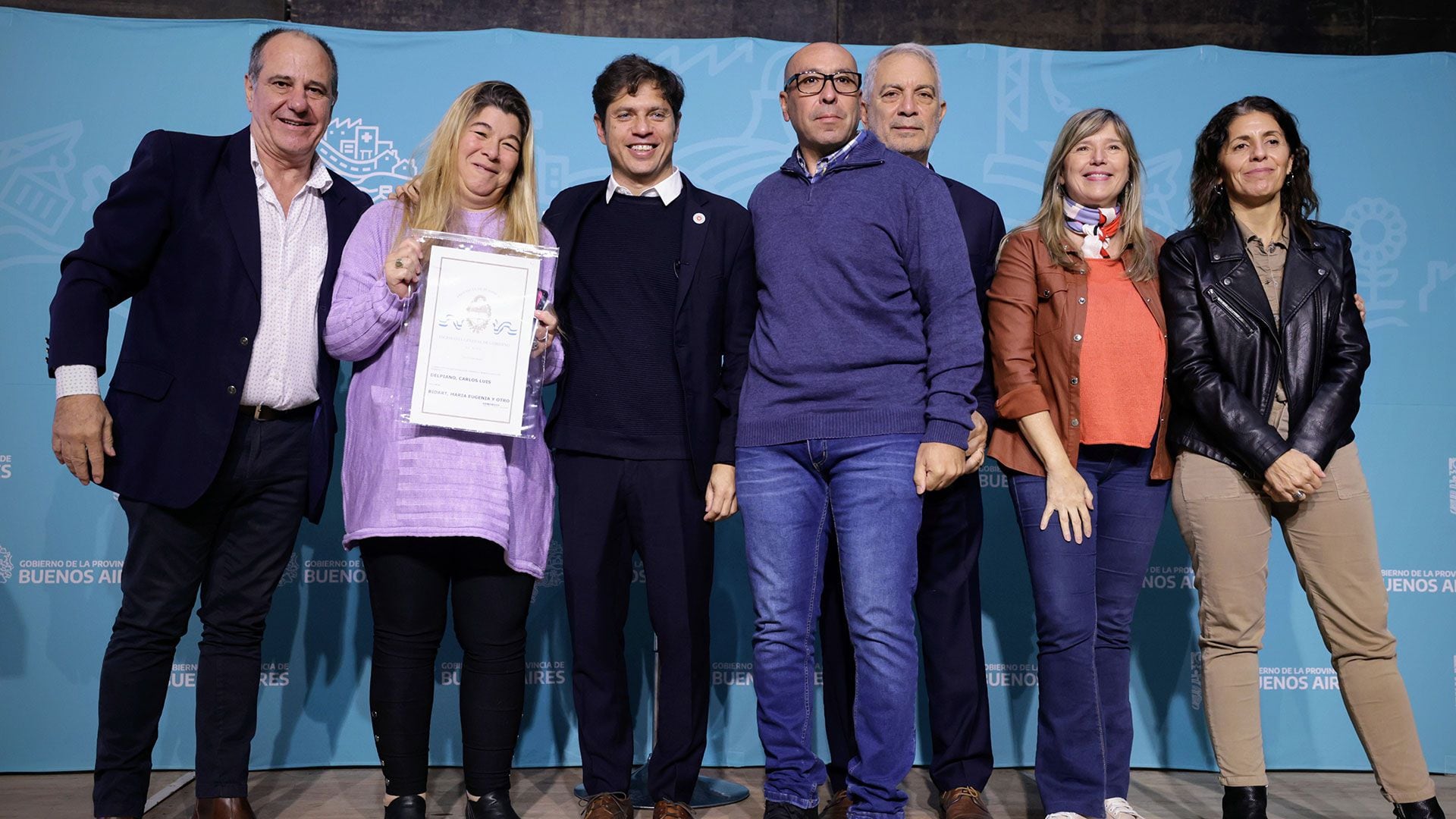 Axel Kicillof en Brandsen