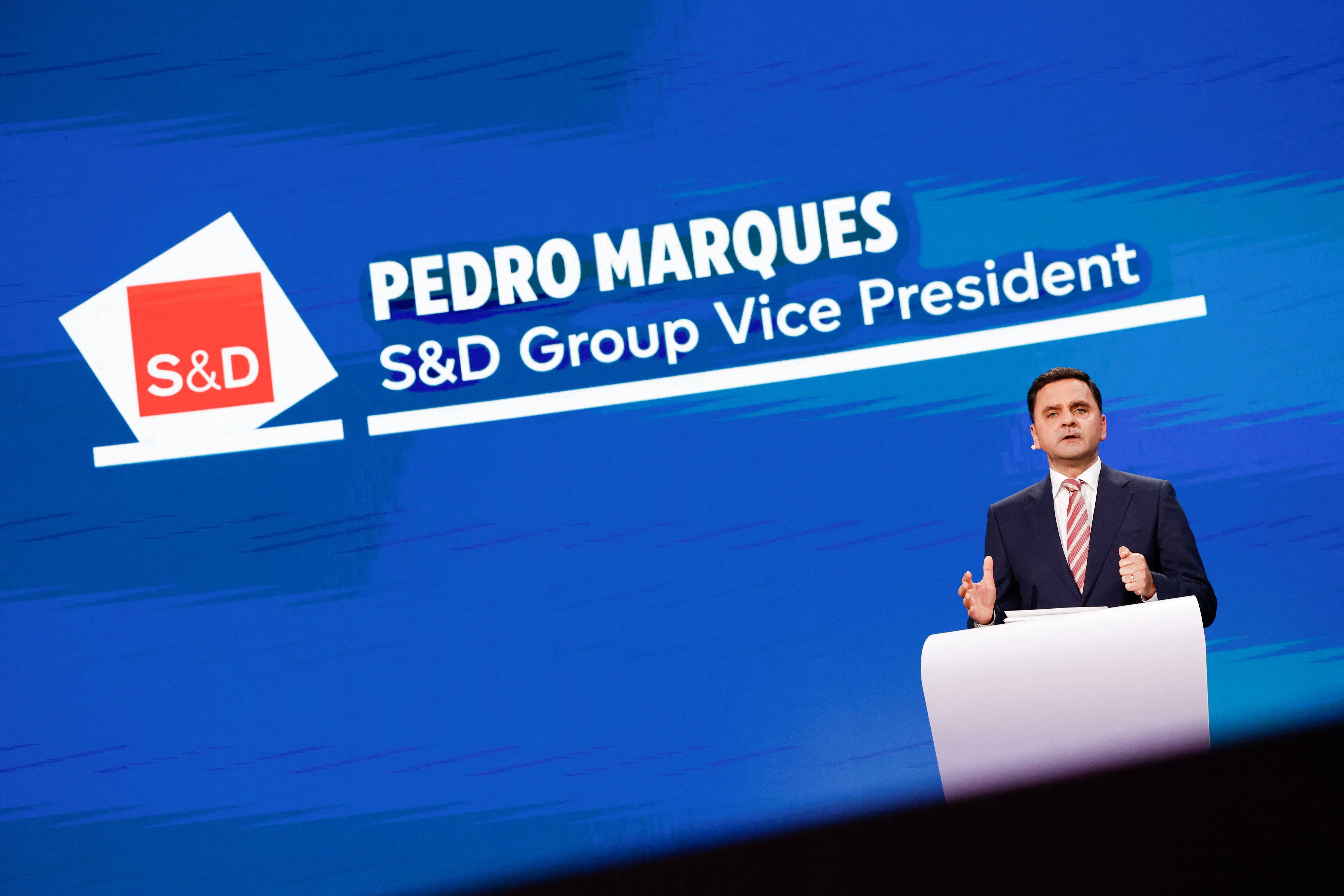 Pedro Marques, vicepresidente del grupo socialdemócrata en el Parlamento Europeo (REUTERS/Piroschka van de Wouw)