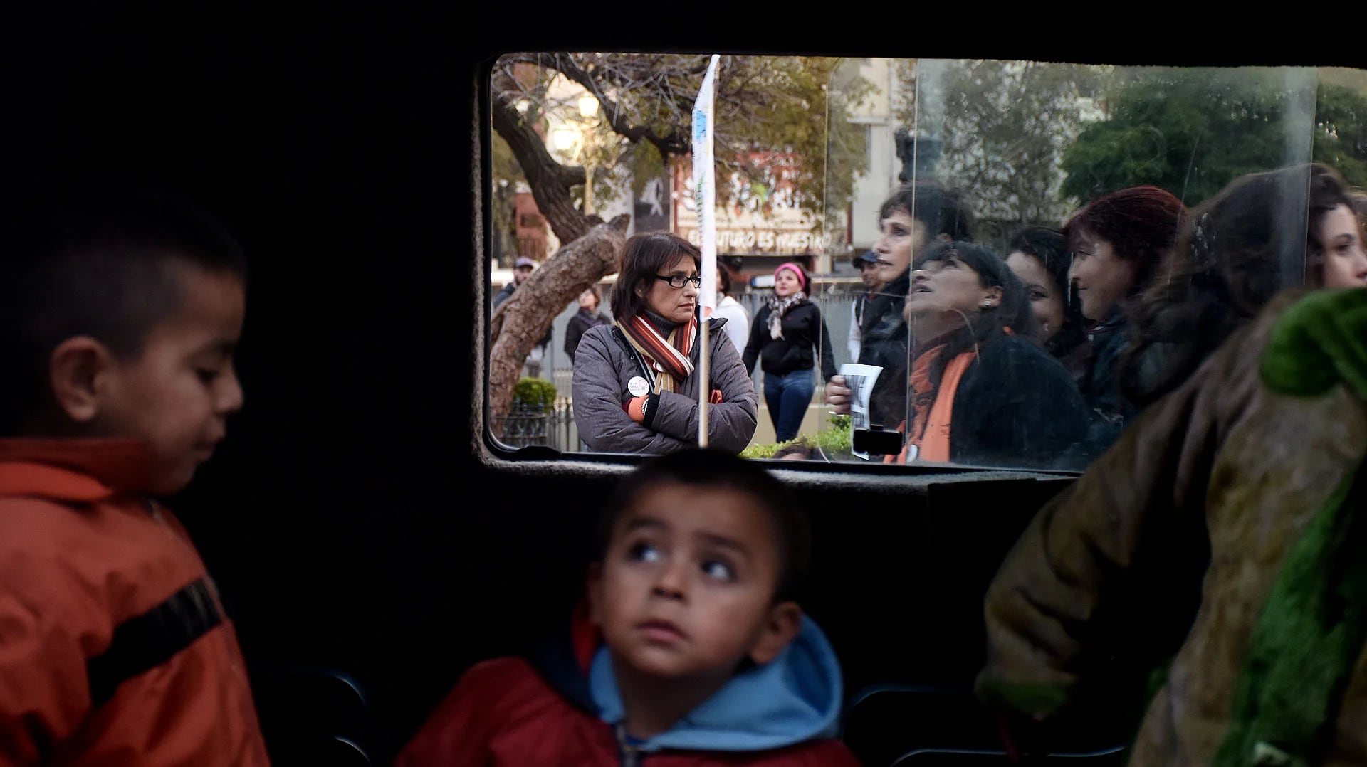 Los niños que se quedan sin madre, también son víctimas del femicidio (Nicolás Stulberg)