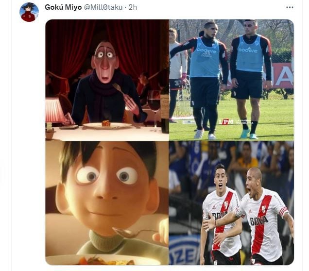 River Plate incluyó un sugerente mensaje a Boca Juniors en la presentación de Funes Mori