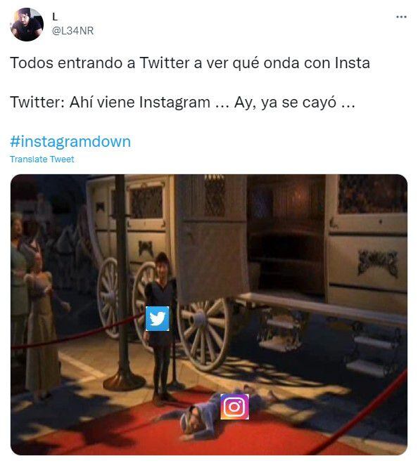 Caída de Instagram (Memes)