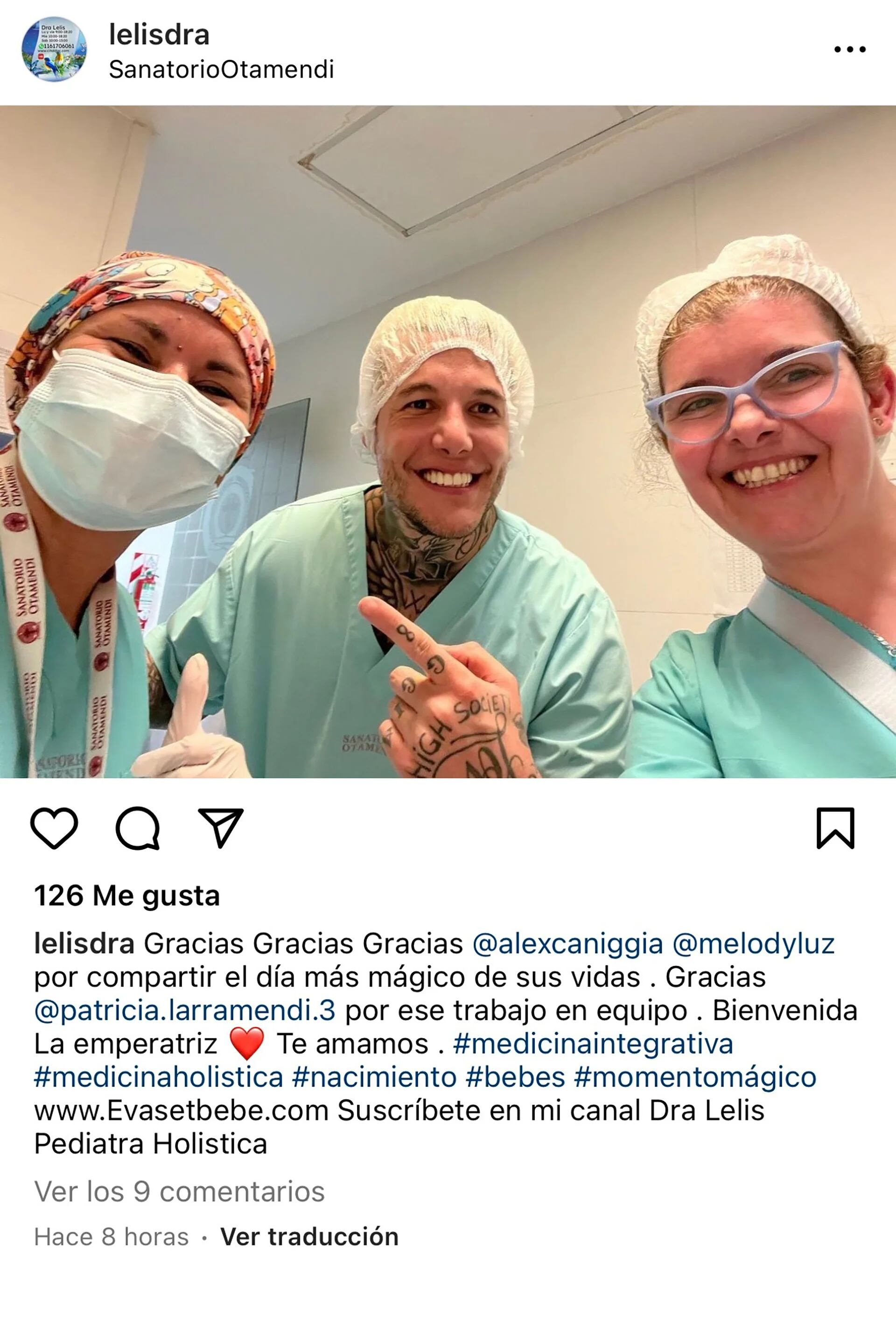 La primera foto de Alex Caniggia despu&amp;