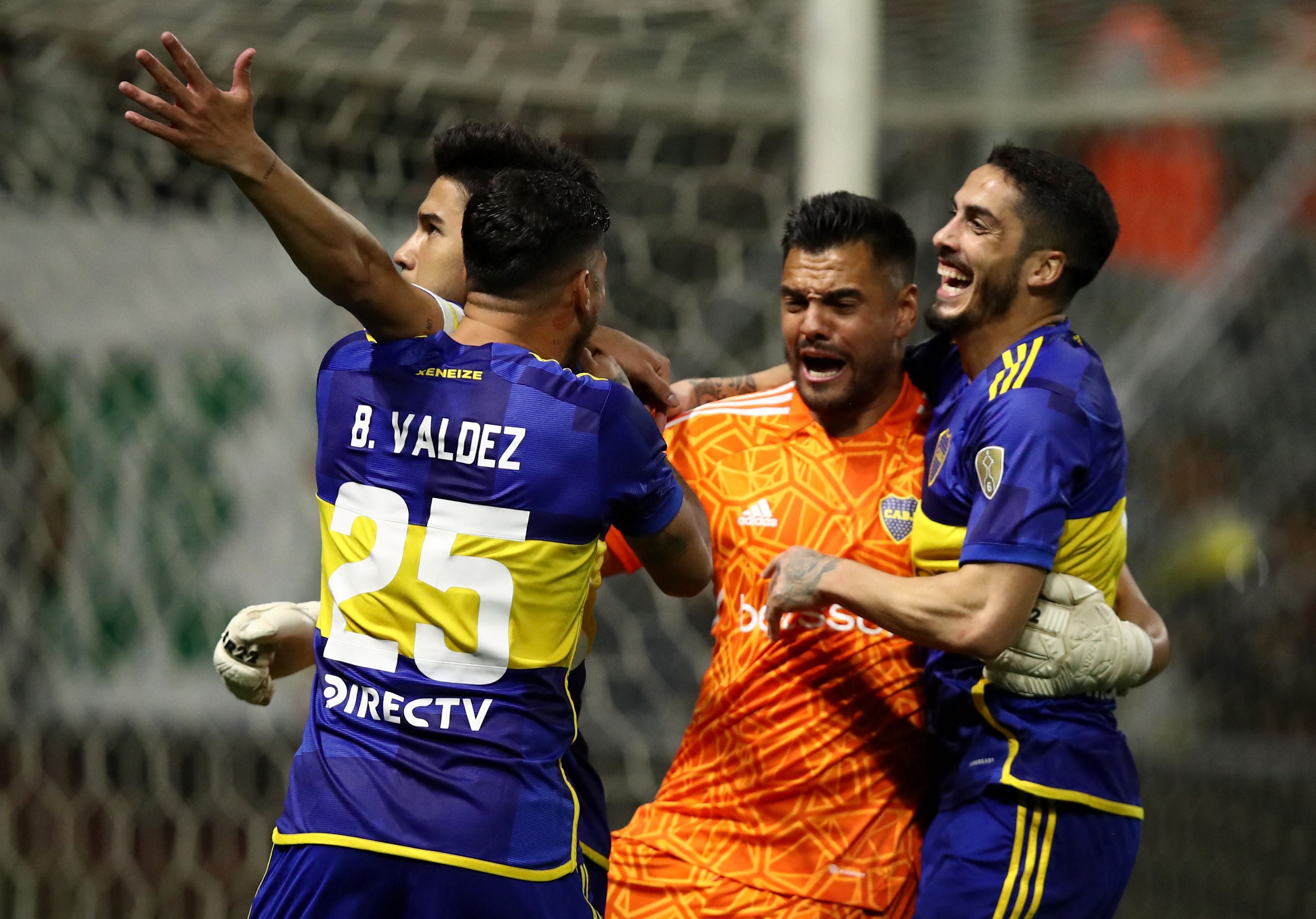 Sergio Romero, el héroe de Boca Juniors en la serie semifinal de la Copa Libertadores ante Palmeiras (REUTERS/Carla Carniel)