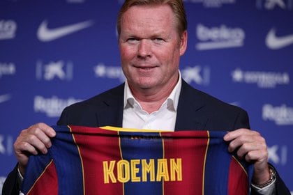 Ronald Koeman iniciará su ciclo en el Barcelona ante el Athletic Bilbao (Reuters)