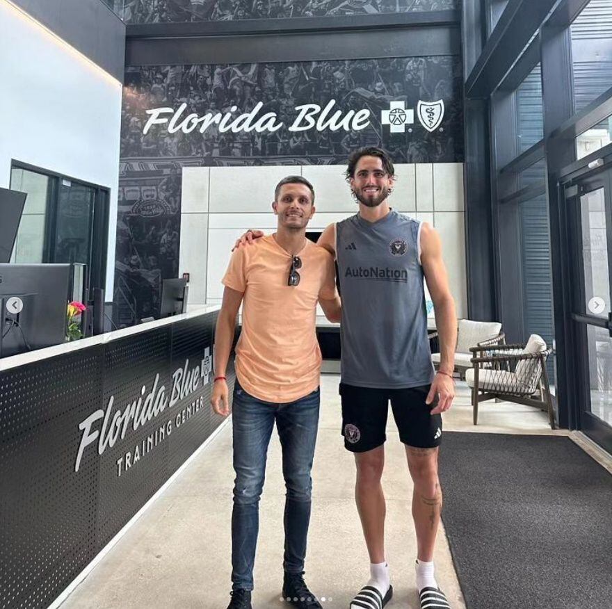 Marcos Mondeni and Leonardo Campana at Inter Miami (Instagram)