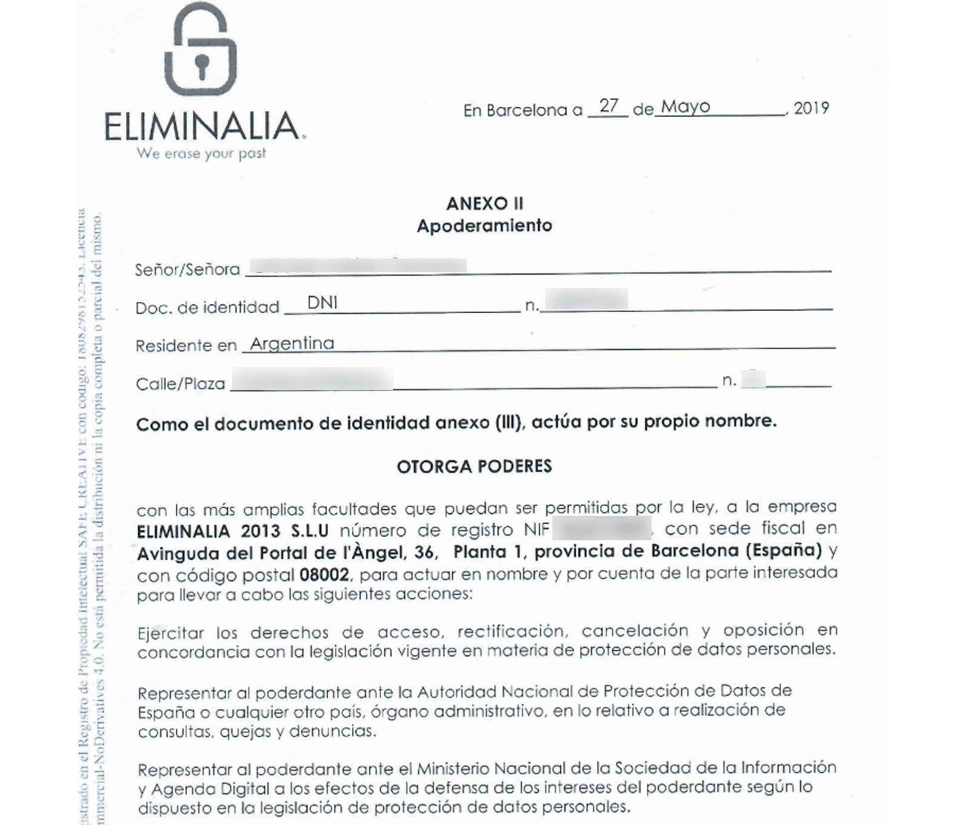 Eliminalia SF