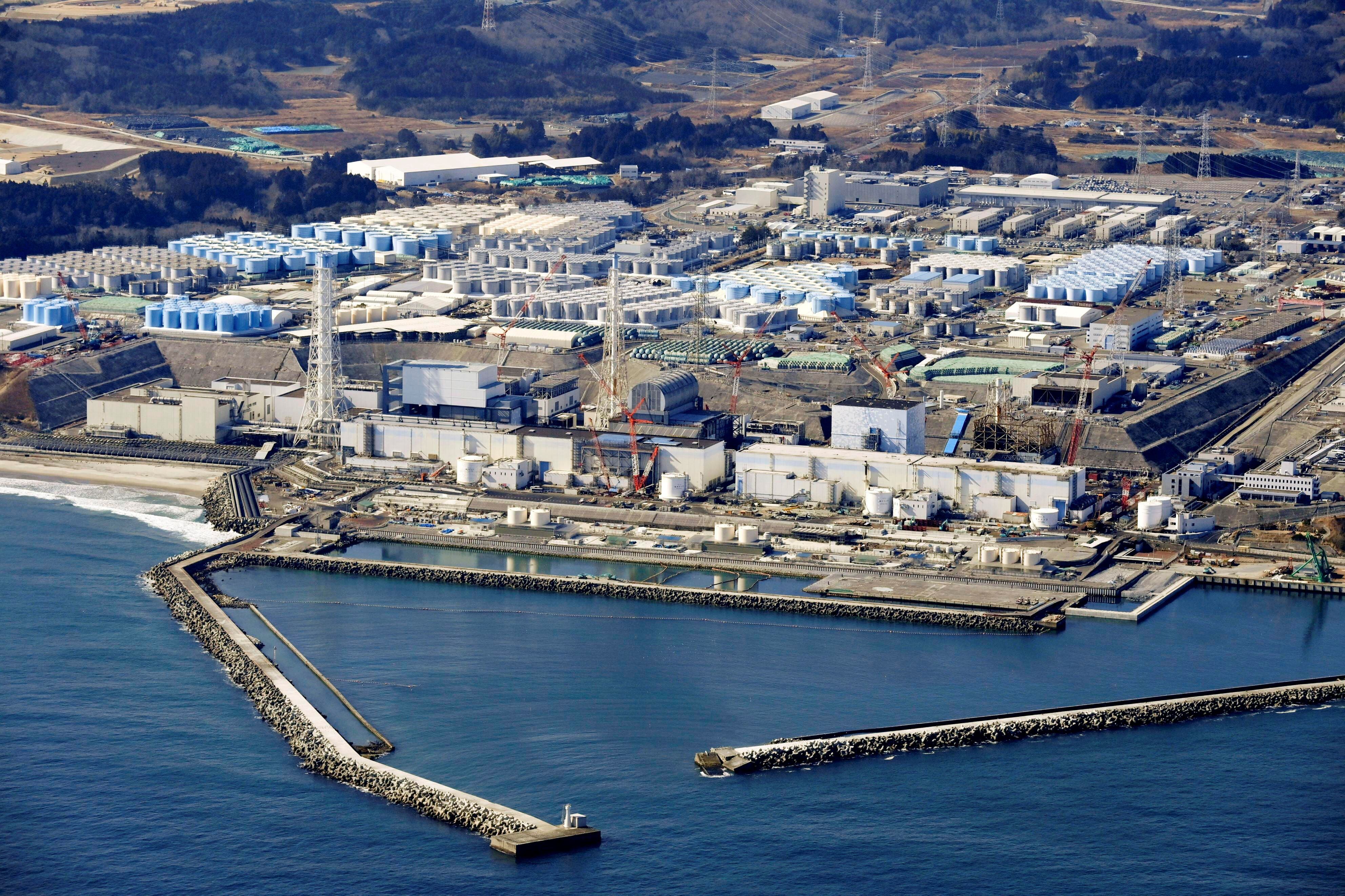 Planta nuclear de Fukushima. Kyodo/via REUTERS   