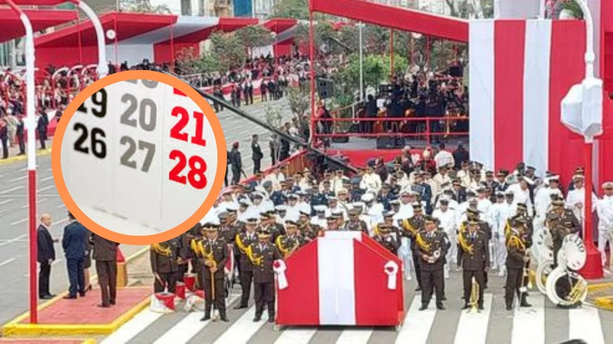 Estos son los cuatro días feriados que tendrá el Perú en julio de 2024