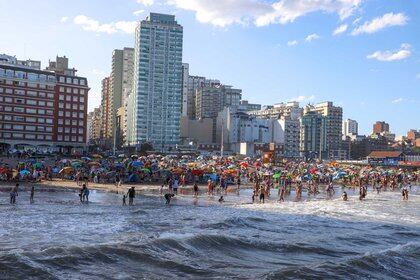 La temporada de verano 2021 en Mar del Plata (Foto: Christian Heit)