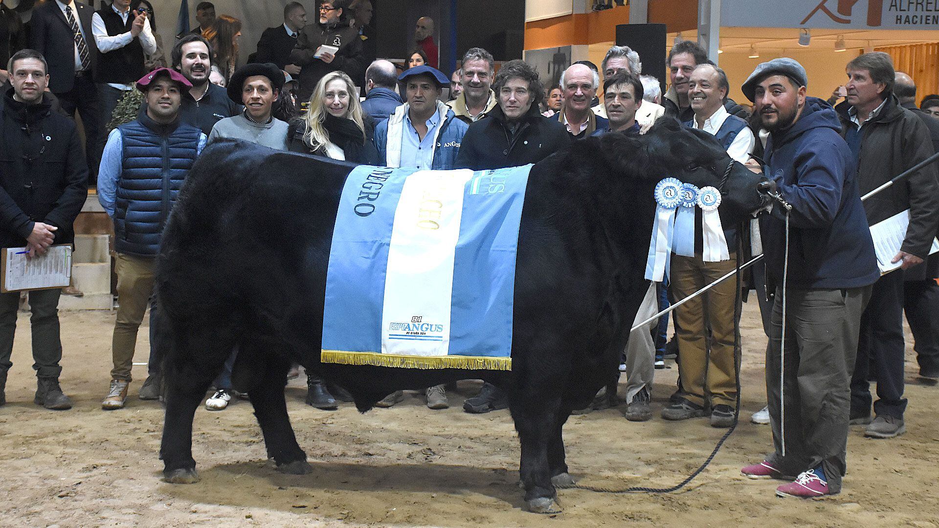 Javier Milei La Rural Expo Angus