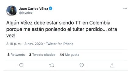 Juan Carlos Velez / twitter
