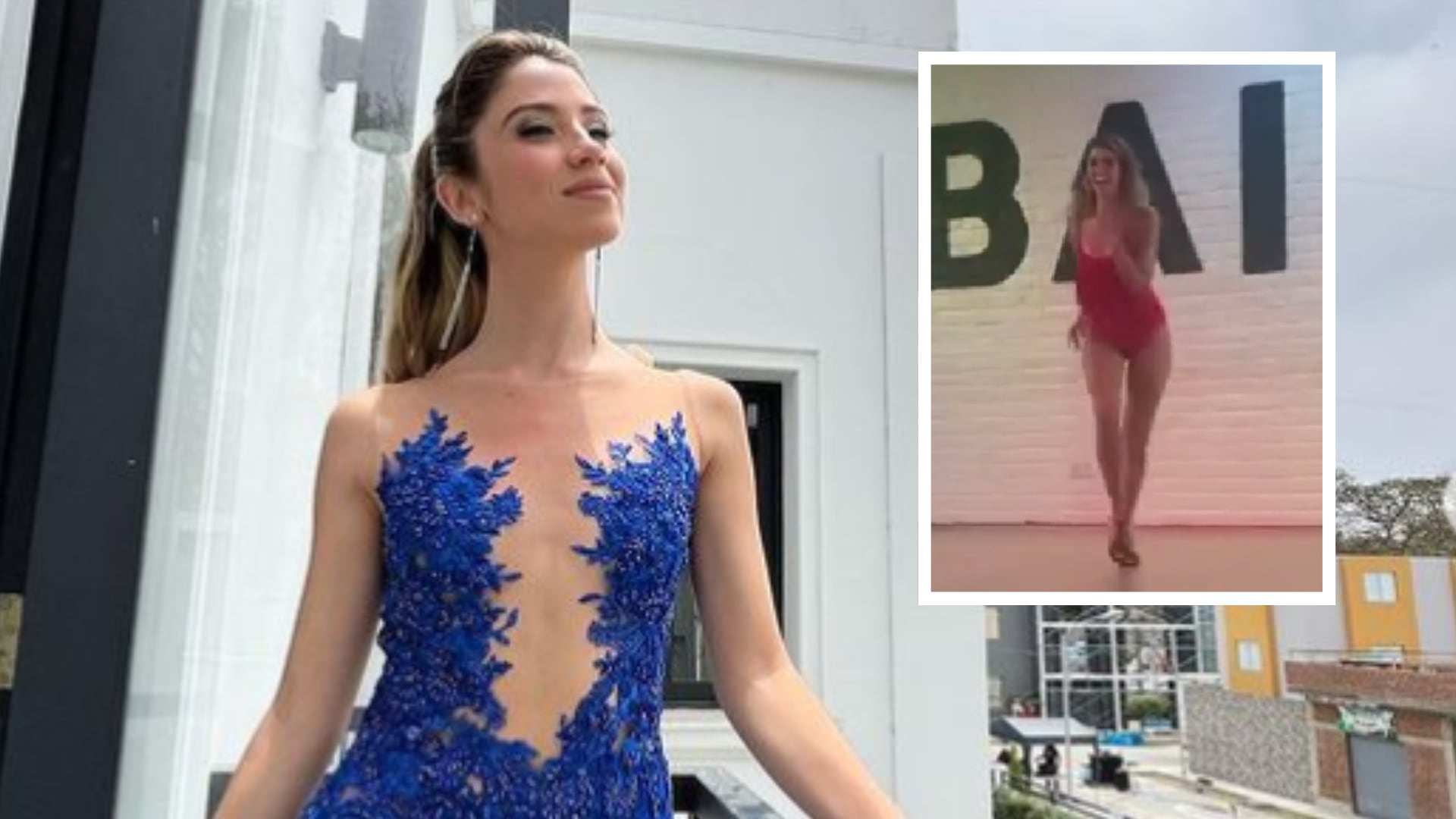 Karime Scander Alessia De ‘al Fondo Hay Sitio Sorprendió Bailando Con Sensual Traje Rojo 4630