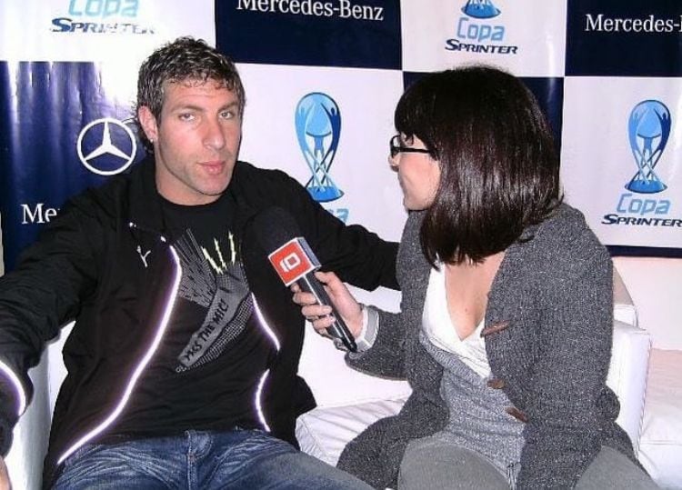 Carolina Salvatore también entrevistó a Martín Palermo, ídolo de Boca Juniors. (Instagram)