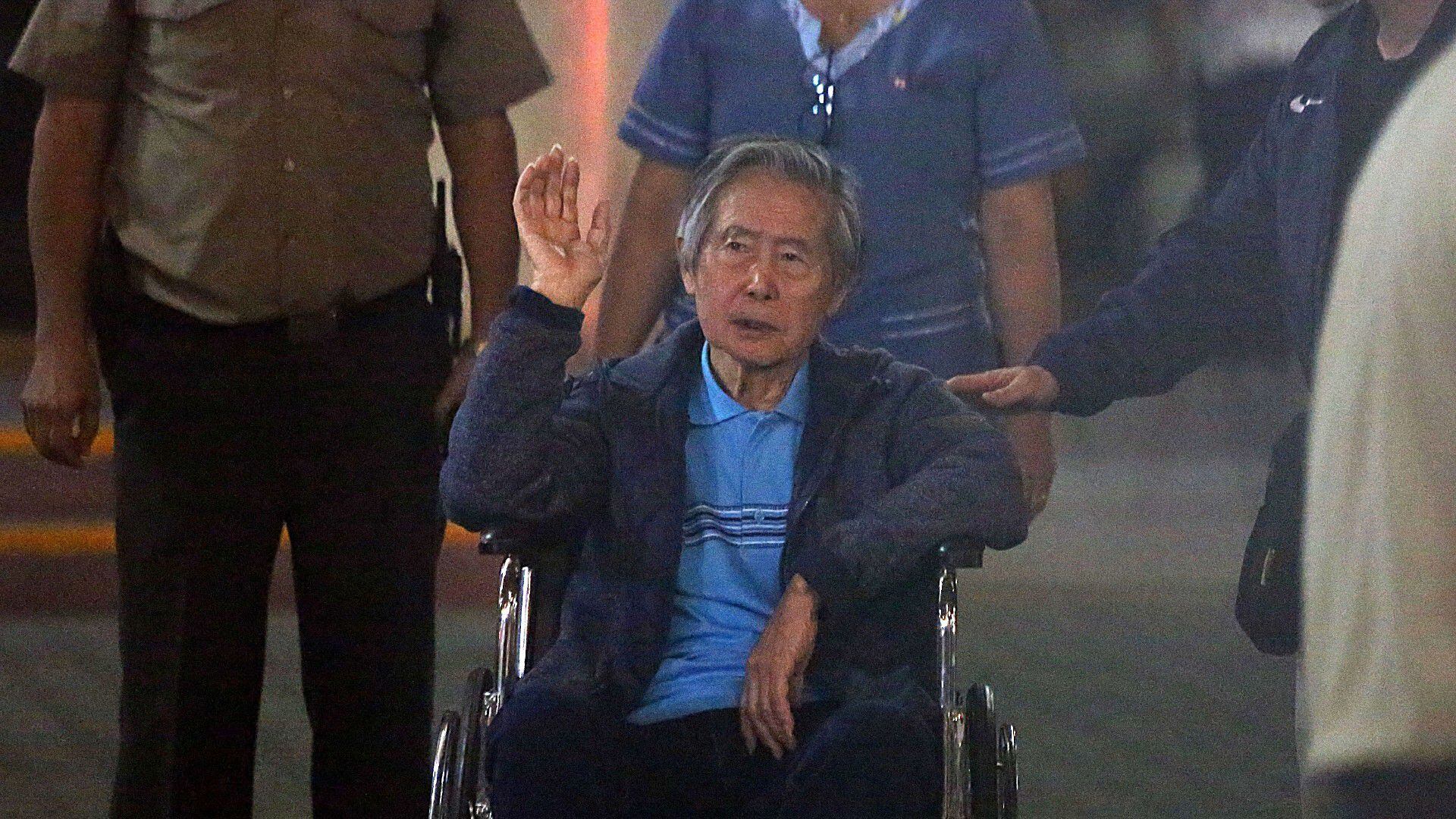 Alberto Fujimori fue sentenciado por las masacres de los Barrios Altos y La Cantuta. Foto: EFE