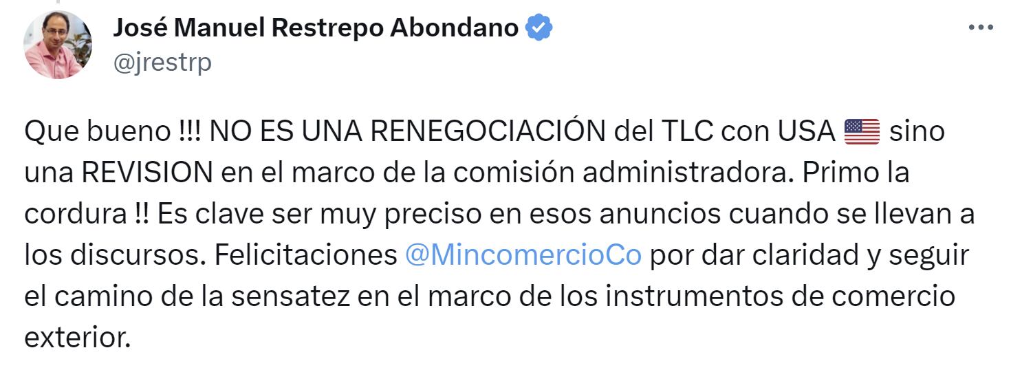 Exministros de Comercio rechazan una renegociación del TLC con Estados Unidos