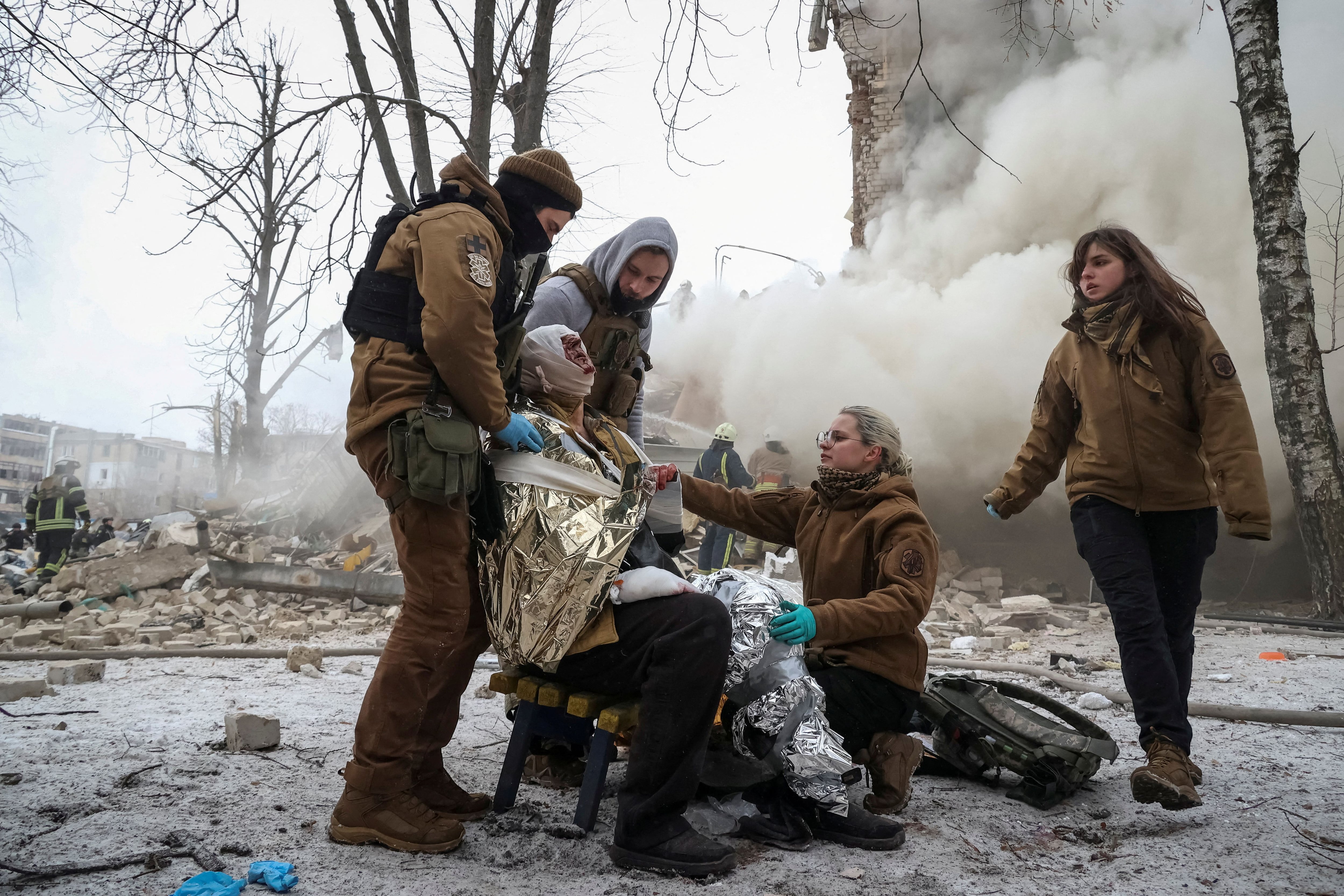 Ucrania advirtió a sus aliados que su “falta de coraje” pone en riesgo la victoria frente a Rusia” (REUTERS/Sofiia Gatilova)