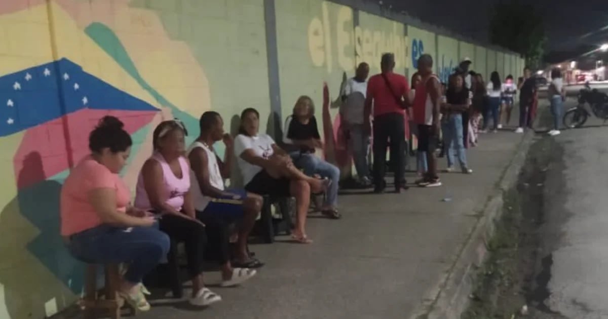 Voters have been lining up across Venezuela since Saturday night to cast their ballots in the presidential election