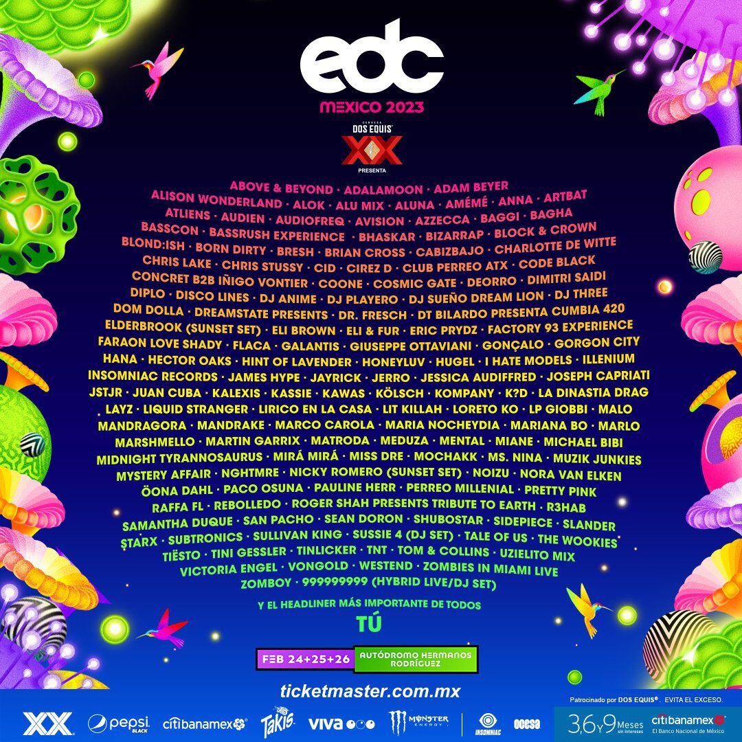 Festival Edc México Lineup Completo Fecha Y Precios Para El 2023 Infobae 4952