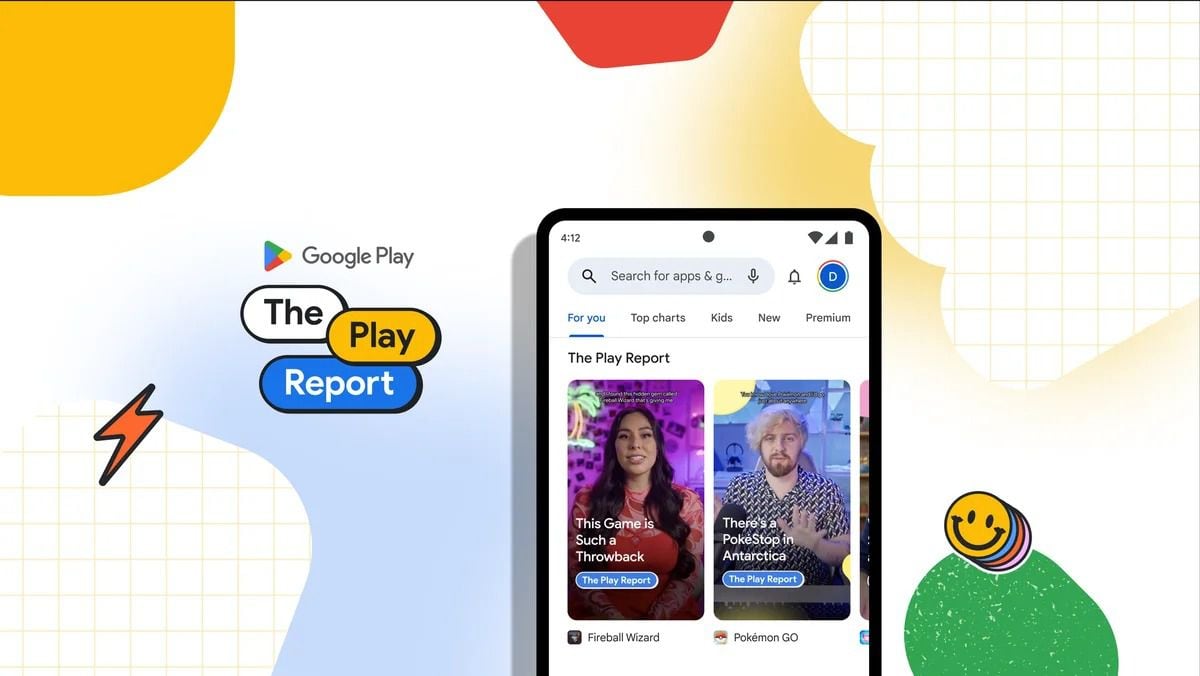 The Play Report será la serie de Google que recomendará aplicaciones destacadas en la tienda. (Captura)