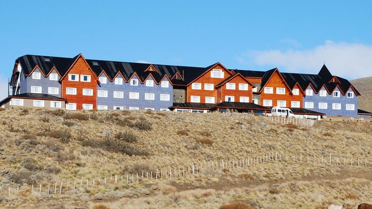 El hotel Alto Calafate, propiedad de la familia Kirchner (NA)