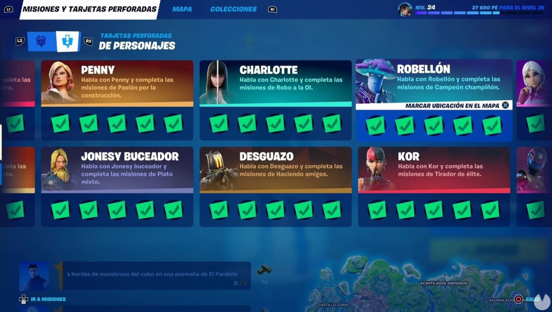 Fornite: tarjetas perforadas. (foto: Vandal)