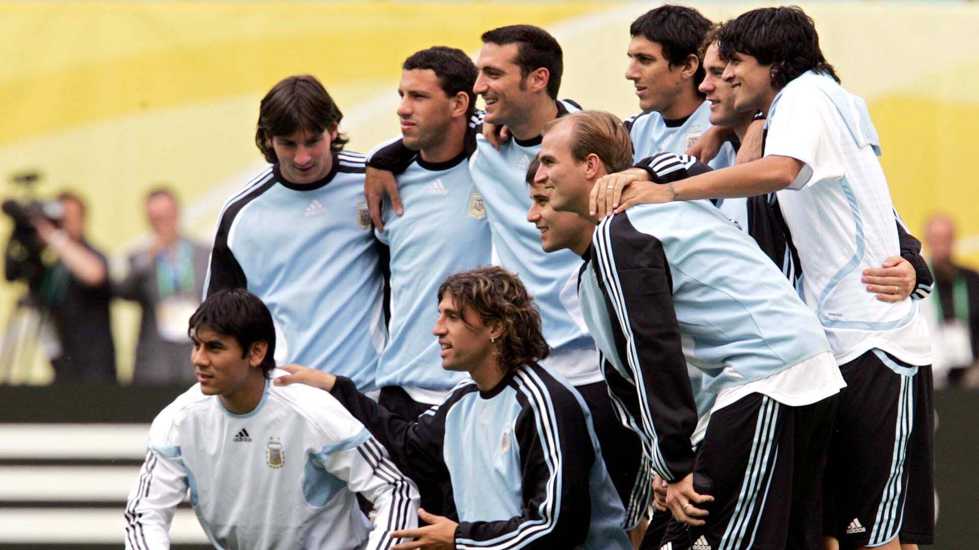 messi scaloni mundial 2006