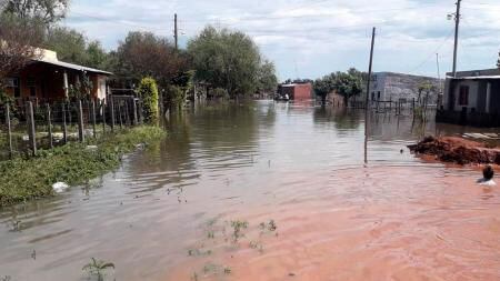 inundación en Santo Tomé, Corrientes