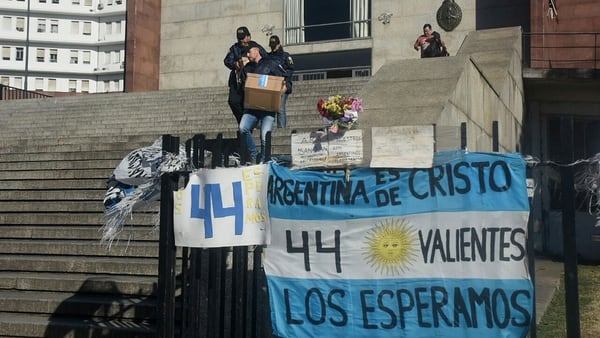 Desde el 15 de noviembre no hay noticias del ARA San Juan (Foto: Nicolás Stulberg)